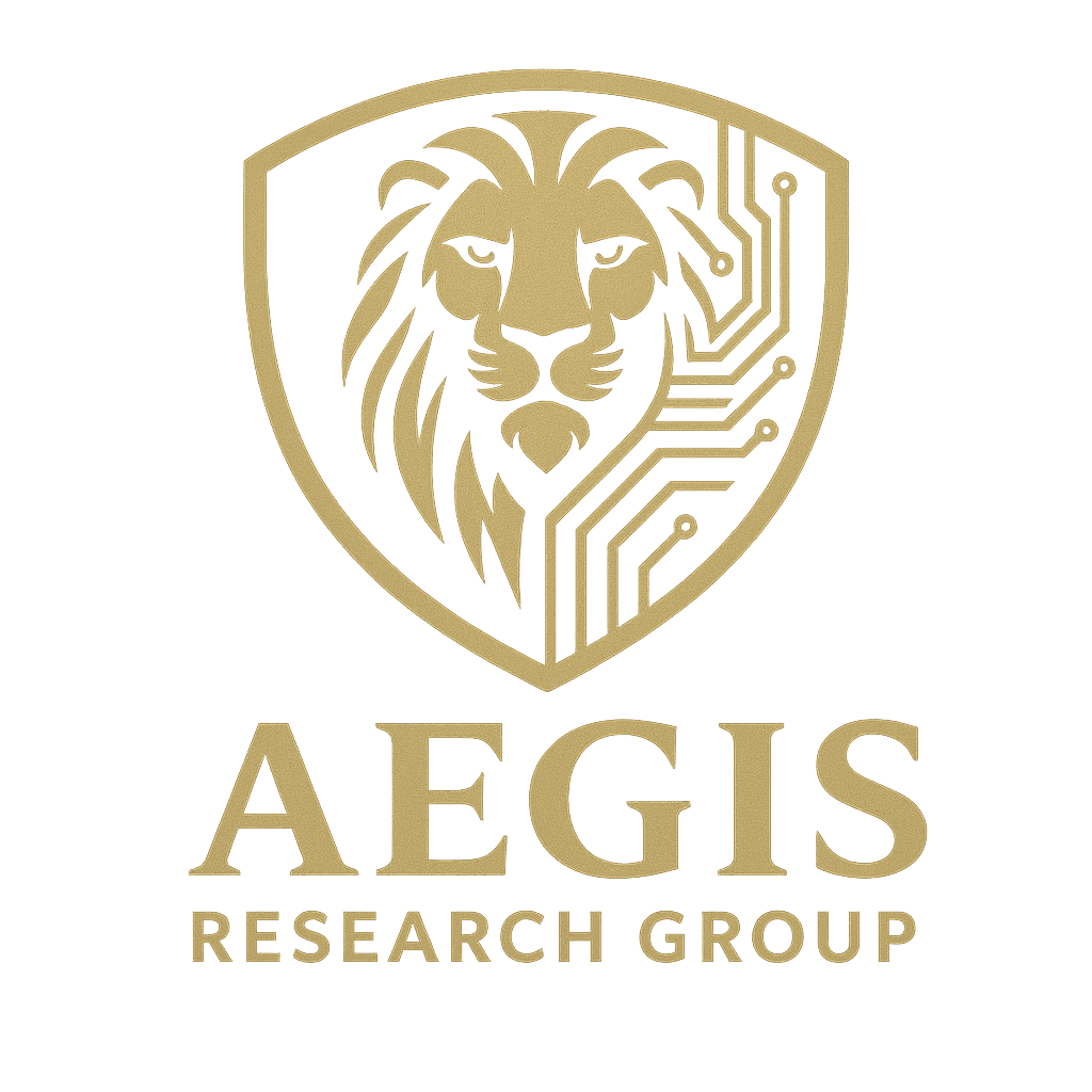 Aegis Shield Lion Logo